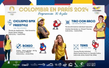 EN VIVO: Día 5 París 2024 -María Camila Osorio ya se encuentra en el segundo set. Estos son los colombianos con acción en la jornada del 30 de julio imagen-15