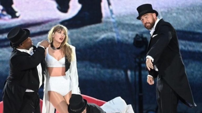 Hay una persona que ya ha visto 13 veces el Eras Tour de Taylor Swift y en un sitio preferencial: Travis Kelce imagen-4