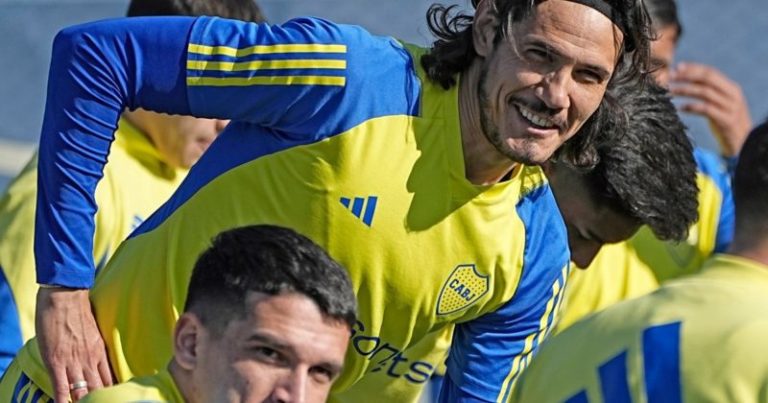 Con Cavani y tres que no salen nunca, la formación de Boca que probó Martínez para visitar a Instituto imagen-4