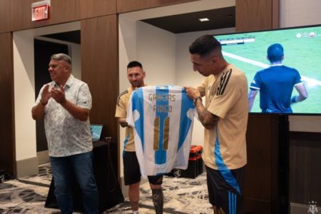 La Selección Argentina despidió a Ángel Di María con regalos y muchas emociones imagen-14