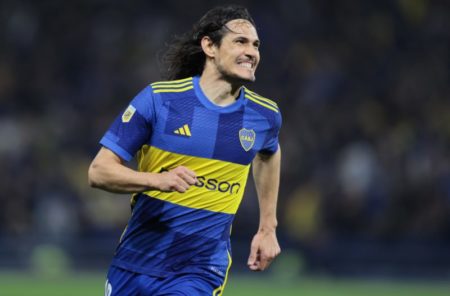 Con goles de Cavani y Merentiel, Boca Juniors vence a Banfield en el postergado de la fecha 7 de la Liga Profesional imagen-9