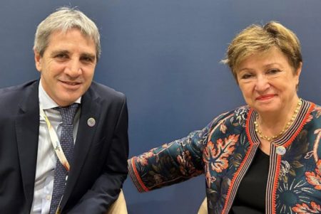 FMI: Georgieva se reunió con Caputo en el G20 de Río y habló sobre la inflación imagen-7