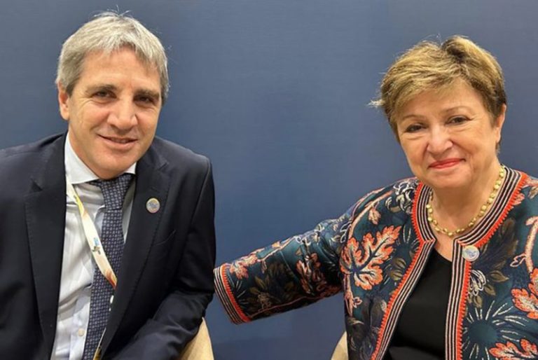 FMI: Georgieva se reunió con Caputo en el G20 de Río y habló sobre la inflación imagen-3