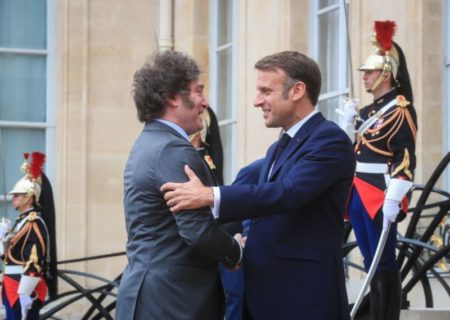 Javier Milei se reunió con Emmanuel Macron antes de la inauguración de los Juegos Olímpicos imagen-12