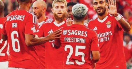 Video: golazo de Prestianni y el Benfica ganó un trofeo imagen-10