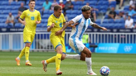 Juegos Olímpicos: la Selección Sub 23 le gana 1-0 a Ucrania y se clasifica a los cuartos de final imagen-10