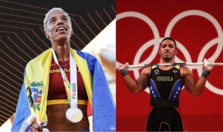 ¿Quiénes son Yulimar Rojas y Julio Mayora, abanderados de Venezuela en los Juegos Olímpicos de París 2024? imagen-14