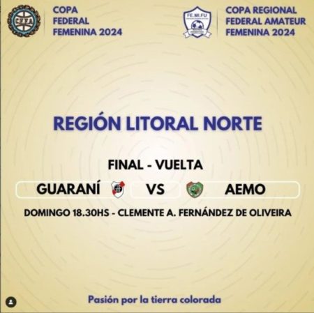 AEMO define al campeón de la región Litoral Norte del Federal Femenino imagen-13