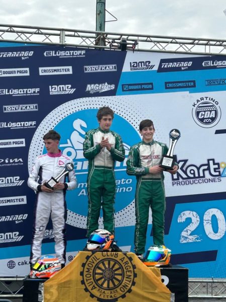 Karting: Longarzo Skanata hizo podio en la 1ra fecha del Campeonato Argentino de Karting imagen-14