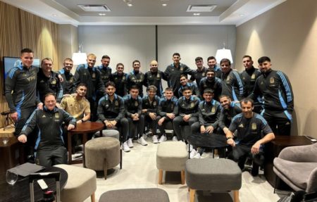 Con la ilusión a París: la Selección Argentina Sub 23 partió hacia los Juegos Olímpicos imagen-8