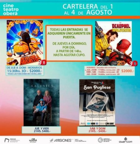 Nueva cartelera en el Cine Teatro Oberá – Espacio Incaa imagen-8