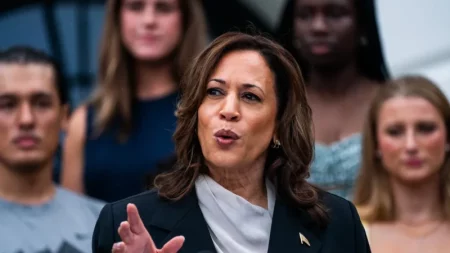 El trabajo de Kamala Harris en materia de inmigración se encuentra bajo escrutinio a medida que la campaña toma forma imagen-7