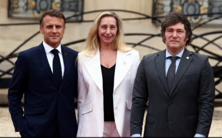 Macron agradeció a Karina Milei por intervenir tras el tuit de Villarruel imagen-7