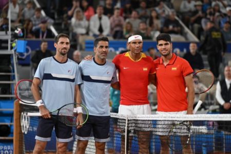 Tenis olímpico: González-Molteni cayeron ante Alcaraz-Nadal en dobles imagen-8