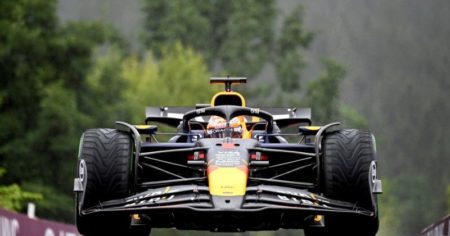 F1: Verstappen dominó en Spa e hizo la pole, pero no largará primero en la carrera imagen-10