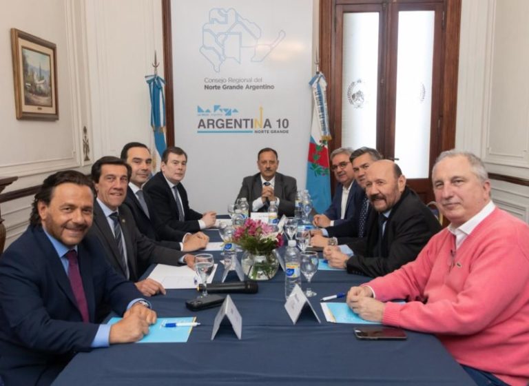 CON EL EJE PUESTO EN EL TRANSPORTE Y LA OBRA PÚBLICA, PASSALACQUA Y GOBERNADORES DEL NORTE GRANDE SE REUNIERON EN BUENOS AIRES imagen-4