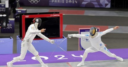 Franco Serrano debutó en el pentatlón moderno de París 2024 y se ilusiona con llegar a la final imagen-13