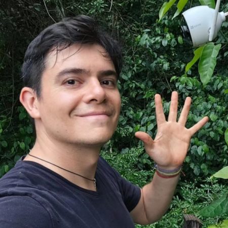 Sergio Moya, emocionado con el avistaje de un águila harpía en la selva misionera imagen-8