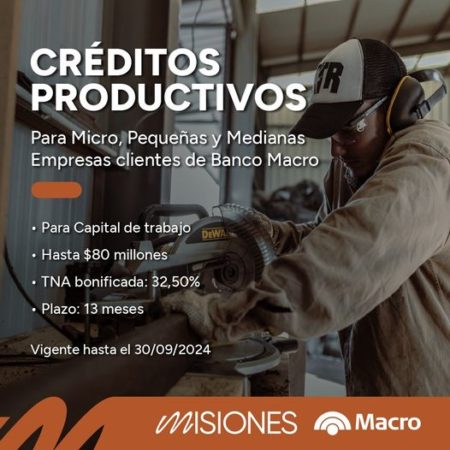 Alta demanda de créditos de financiamiento productivo de Banco Macro en julio con tasa bonificada por la Provincia imagen-11