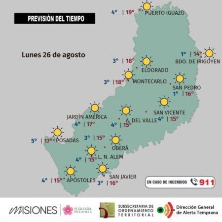 Pronóstico del tiempo para el lunes 26 y los próximos días imagen-7