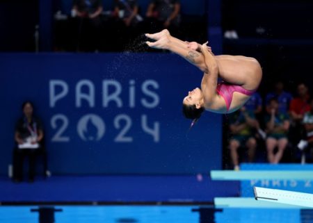 Aranza Vázquez se cayó del trampolín en París 2024 y así reaccionaron las redes: “El error no te define” imagen-9