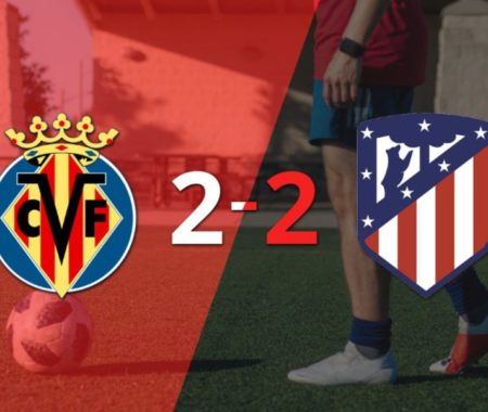 Atlético de Madrid sacó un punto luego de empatar a 2 goles con Villarreal imagen-10