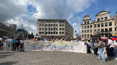 Protesta mundial contra el fraude de Nicolás Maduro EN VIVO: miles de venezolanos se movilizan en diferentes ciudades imagen-7