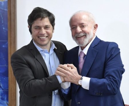 Kicillof: “Nos vamos muy conformes por la reunión con Lula" imagen-16