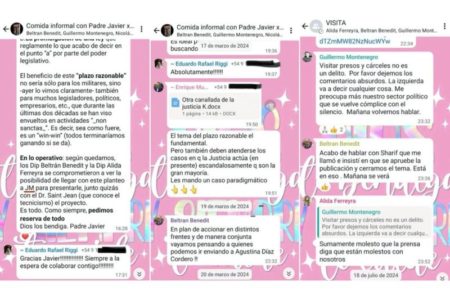 Una por una, las claves de los chats que reveló Lourdes Arrieta imagen-13