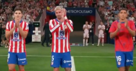 Video: el pasillo a los bicampeones de América en el Atlético de Madrid imagen-16