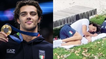 De ganar el oro a dormir en el pasto: Nadador Italiano abandona la Villa Olímpica de París 2024 y duerme en un parque – OberaInside.com.ar imagen-12