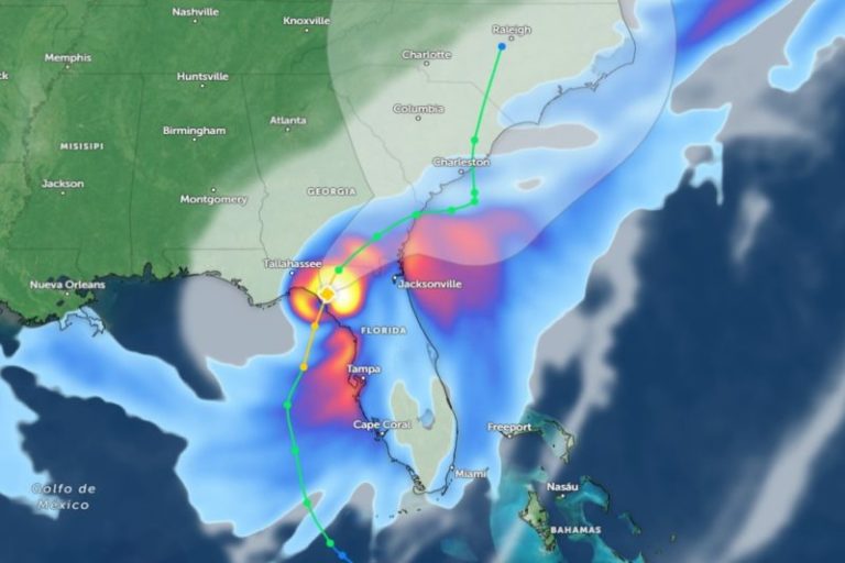 La trayectoria del huracán Debby en Florida, en vivo: marejadas ciclónicas, alerta de inundaciones y vientos de 129 km/h imagen-4