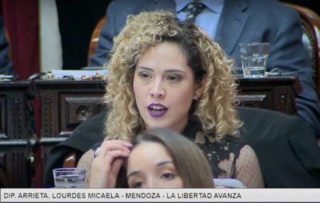 El mensaje de Lourdes Arrieta en medio de los rumores de su salida del bloque libertario: “Nadie me lo ha dicho a los ojos” imagen-11