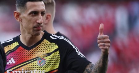 A 16 años de su gol en Beijing, Di María volvió a entrenarse con Benfica imagen-9