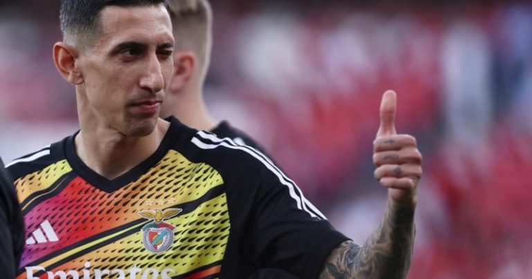 A 16 años de su gol en Beijing, Di María volvió a entrenarse con Benfica imagen-4