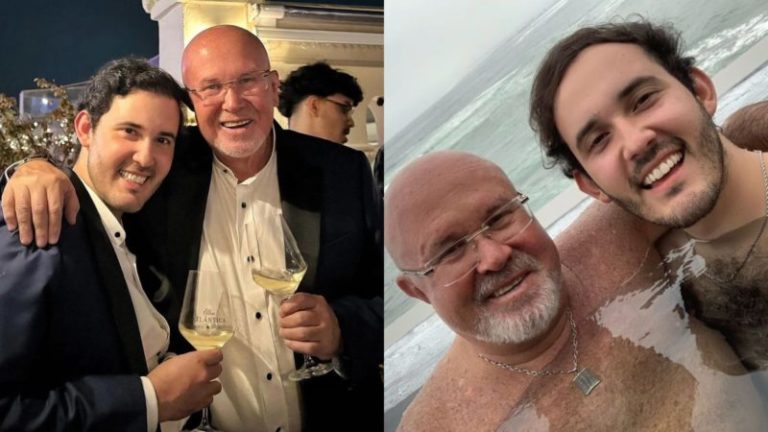 La historia de amor de Carlos Bruce y Alejandro Quiroz: Quién es el esposo del exministro y cómo inició su relación imagen-1