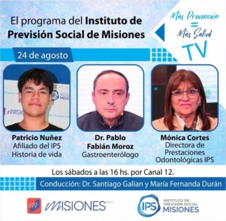 📺 “Más prevención = más salud”! Los sábados a las 16 hs ⏰, por Canal 12 imagen-7