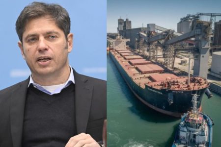 Tras la polémica: Kicillof negó que quiera crear una empresa de granos, pero reveló su objetivo para usar el puerto de Quequén imagen-11