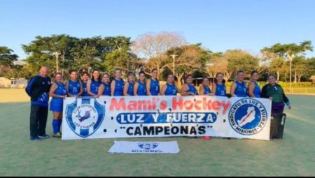 Las Mami’s de Luz y Fuerza, tricampeonas de la Liga Posadeña de Hockey imagen-8