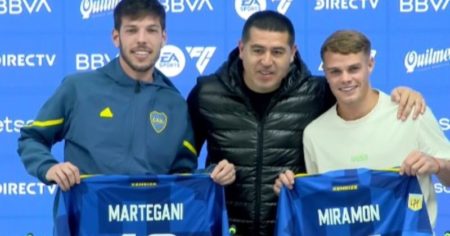 Riquelme presentó a los dos últimos refuerzos: "Bosteros igual que yo" imagen-7