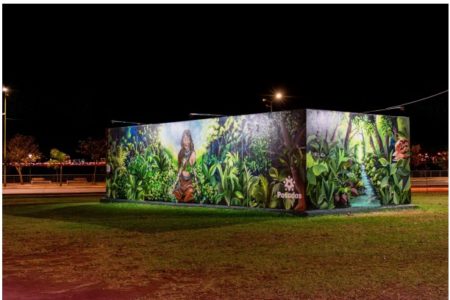 Nuevo mural en Posadas: leyendas de la Selva Misionera embellecen la Costanera imagen-14