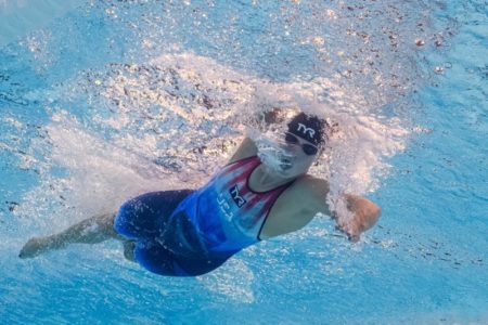 Juegos Olímpicos París 2024: Katie Ledecky alcanzó el récord femenino de medallas doradas, que tenía 60 años imagen-8