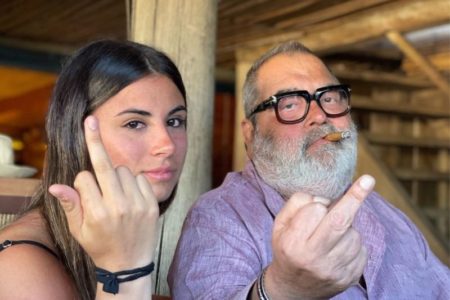 Lola, la hija menor de Jorge Lanata, emocionó a todos con un posteo que le dedicó a su padre: “La primera” imagen-16