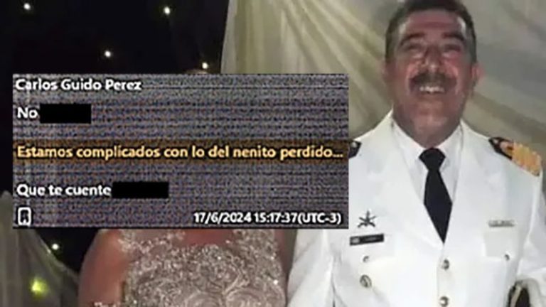 Caso Loan: “Estamos complicados con lo del nenito perdido”, los llamativos chats por los que citaron a la hija del marino detenido imagen-3