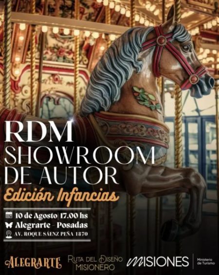 Este sábado se realizará un showroom de autor dedicado a las infancias imagen-8