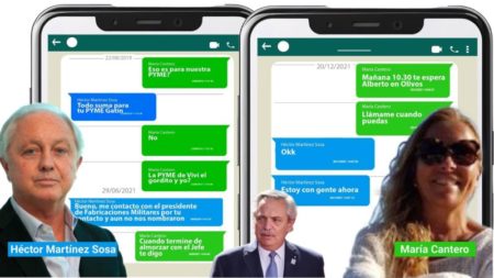 Los explosivos chats entre la secretaria de Alberto Fernández y su marido broker por el escándalo de los seguros imagen-12