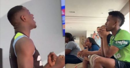 Video: la emotiva reacción de dos jugadores de Brasil al ver la convocatoria para las Eliminatorias imagen-14