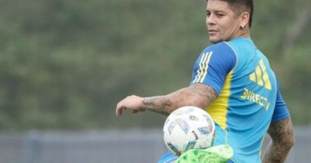 Rojo y Lema: entrenamiento en solitario en Boca Predio con la mira en Cruzeiro imagen-12