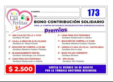 Sorteo de Bono para colaborar con merendero del barrio Los Oleritos imagen-8