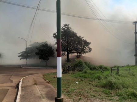 Garupá: extinguen incendio de malezas imagen-10